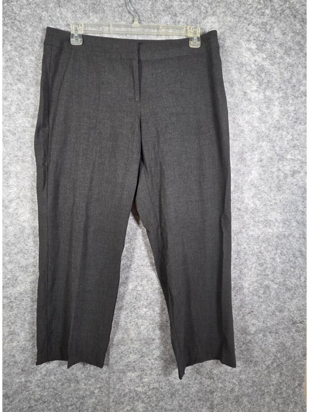 J. Jill Women's Stretch Dress Pants Gray Size 16 Work Office Career #minimalist